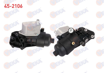 Veka 45-2106 Oil Cooler Complete (Blocked) Hyundai Accent Era 1.5 CRDi 09-11 / Blue 1.6 CRDi 12-/ i20 1.4 CRDi 0 — Oil System