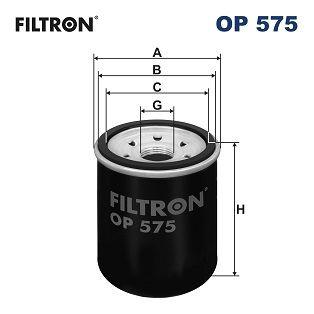 Filtron OP575 Oil Filter Hyundai i10/i20/Accent Blue 1.2 Gasoline — Oil Filters