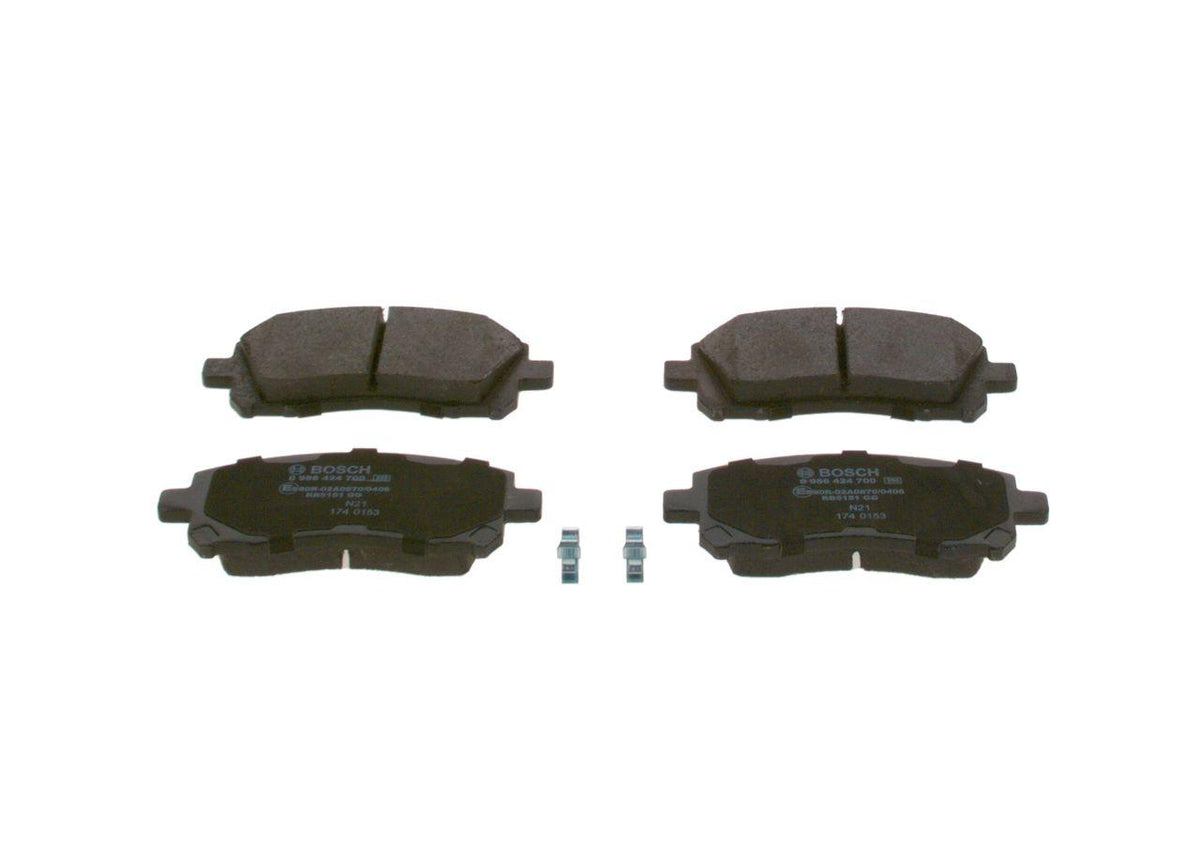Bosch 0986424700 Front Brake Pad Subaru Impreza Forester Turbo 97-02 — Brake Pads