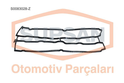 Supsan S0083028-Z Upper/Valve Cover Gasket Opel Astra Corsa C Meriva A Vectra B/C 1.4-1.6 16V — Gaskets & Seals