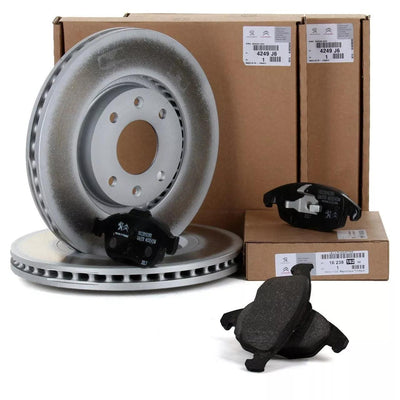 Peugeot Partner Tepee Front Brake Disc and Pad Kit — Brake Rotors & Drums