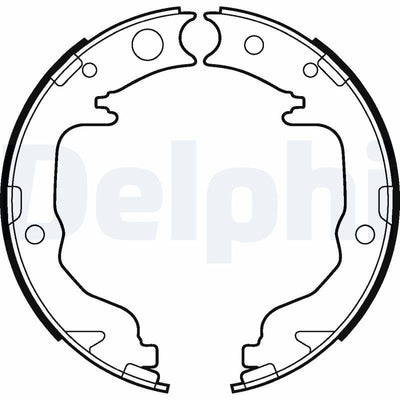 Delphi LS2026 Brake Pabucu