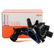 Behr TM57105 thermostat for Mini Cooper JCW R56, Complete thermostat assembly for Mini Cooper Behr TM57105 Thermostat - Compatible with Mini Cooper JCW R56 | Complete Assembly Behr Thermostat for Mini Cooper JCW R56 mini-cooper, thermostat, behr, car-parts, engine-parts, automotive-accessories, car-enthusiasts, car-owners, oem-parts, ai-generated