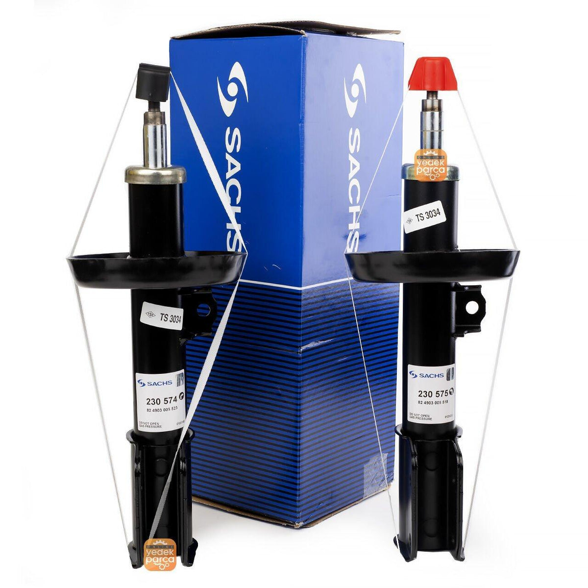 Sachs Opel Astra G Shock Absorbers — Shocks & Struts