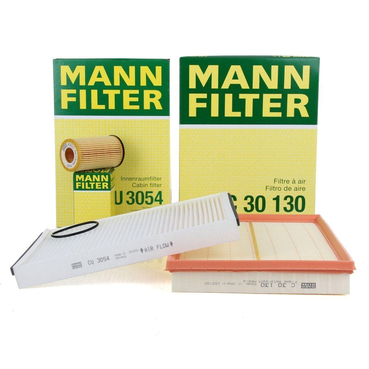 Mann Opel Astra H 1.4 / 1.6 (XER) Motor Scheduled Service Set