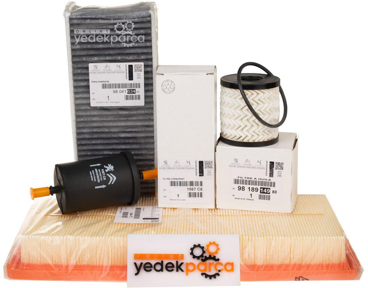 Peugeot 508 Oil Filter Maintenance Kit - Original Parts for 1.6 Puretech — Maintenance & Service Kits