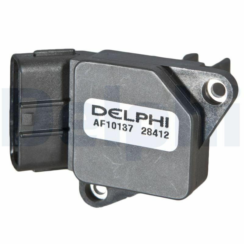 air flow sensor for toyota corolla, DELPHI air flow sensor close up DELPHI Air Flow Sensor - Precision Measurement for Toyota Corolla 1.4-1.6 (98-01) | 12V DELPHI Air Flow Sensor Toyota Corolla - Precision Measurement air-flow-sensor, toyota-corolla, delphi, car-parts, engine-performance, auto-repair, vehicle-maintenance, sensors, car-owners, ai-generated
