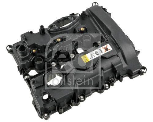 febi-bmw-b38-valve-cover, feb-178734-gasket, febi-valve-cover-installation FEBI BMW B38 Valve Cover - Durable Plastic with Gasket for F20 F22 F30 F45 F46 F32 F36 F48 F39 Mini Models FEBI BMW B38 Valve Cover - High Quality OEM Replacement febi, bmw, valve-cover, b38, replacement-part, auto-parts, mechanics, car-owners, engine-maintenance, ai-generated