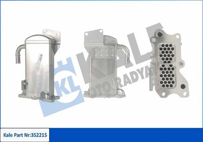 KALE EGR Cooler 08-15 Audi A4 A6 Q5 2.0 TDI — Emission Control