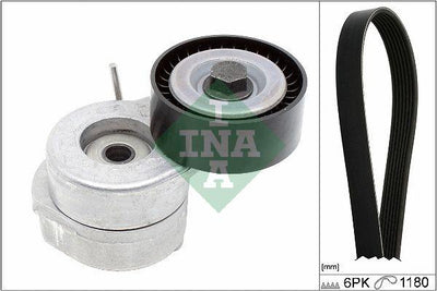 INA 529028610 Alternator Tensioner Bearing Ford Ka 1,3Tdci 08 /-Alfa Romeo 159 Doblo 1,6D / 1,9D 08-Corsa 1,3Cdti