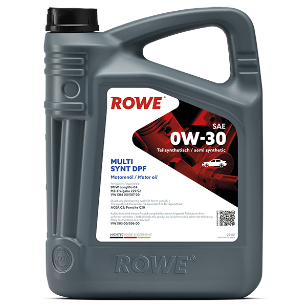 Rowe Hightec Multi Synt Dpf SAE 0W30 Engine Oil 4 Liters