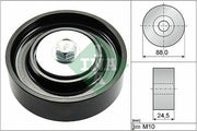 ina alternator tensioner pulley front view, ina alternator tensioner pulley side view, ina alternator tensioner pulley technical specifications INA Alternator Tensioner Pulley - Compatible with Toyota Yaris 1.0 & 1.3 (2003-2010) | Durable Steel INA Alternator Tensioner Pulley for Toyota Yaris ina-alternator-tensioner, toyota-yaris-parts, car-maintenance, automotive-accessories, engine-components, mechanics-tools, replacement-parts, steel-pulley, car-owners, ai-generated