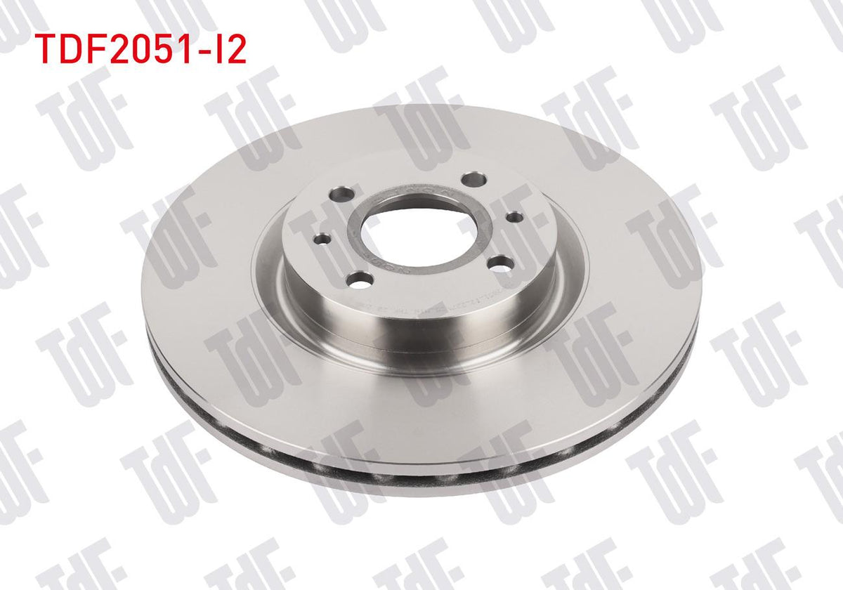 TDF TDF2051-I2 Brake Disc Front Air 4 Bjn 283,6X22x59x43 — Brake Rotors & Drums