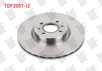 TDF TDF2051-I2 Brake Disc Front Air 4 Bjn 283,6X22x59x43 — Brake Rotors & Drums