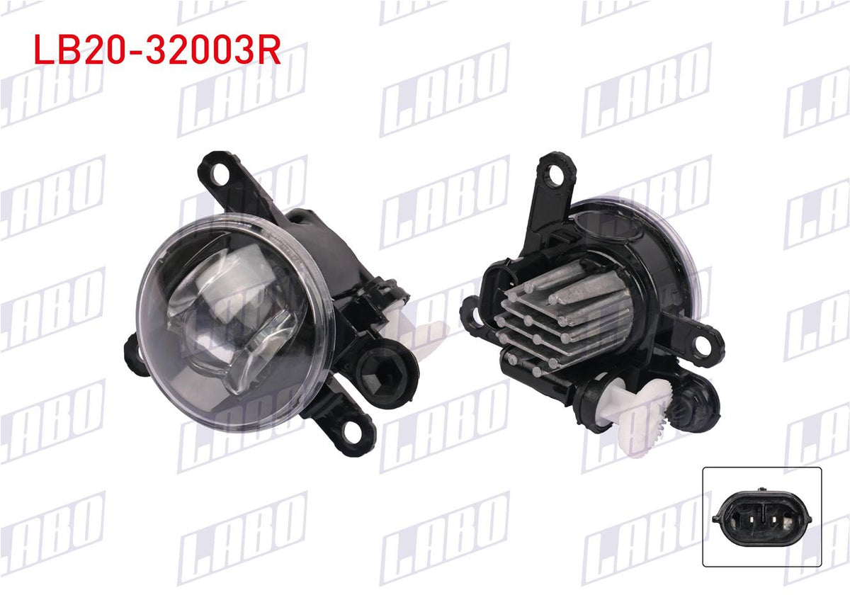 LABO LB20-32003R Fog Lamp Right Opel Corsa F — Tail, Signal & Reflectors
