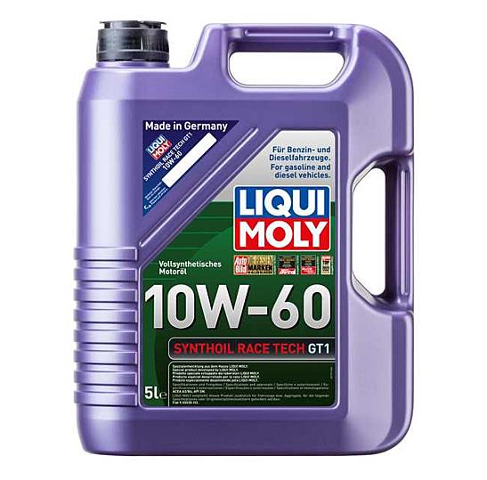 Liqui Moly 10W-60 Synthoil Race Tech GT1 - Motor Oil, Race Car — Fluids & Chemicals