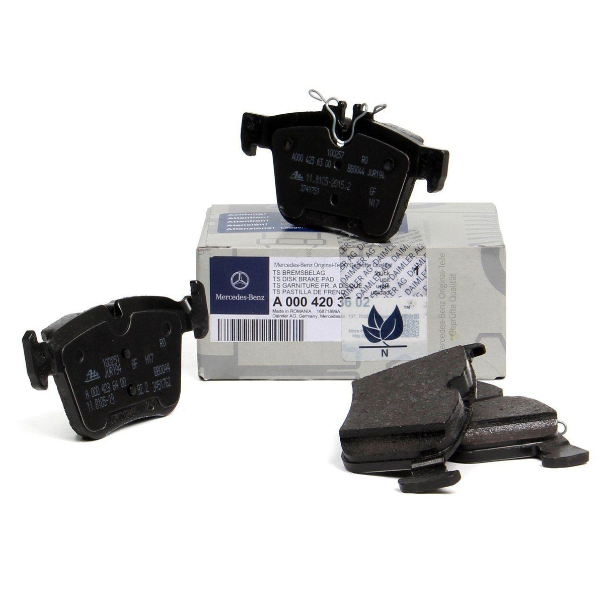 Mercedes-Benz Original Rear Brake Pads for C250
