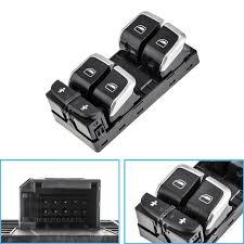 MGA Audi Window Switch - Left Front 4 Button for A6, A7, Q3 (2011-2018) — Switches & Relays
