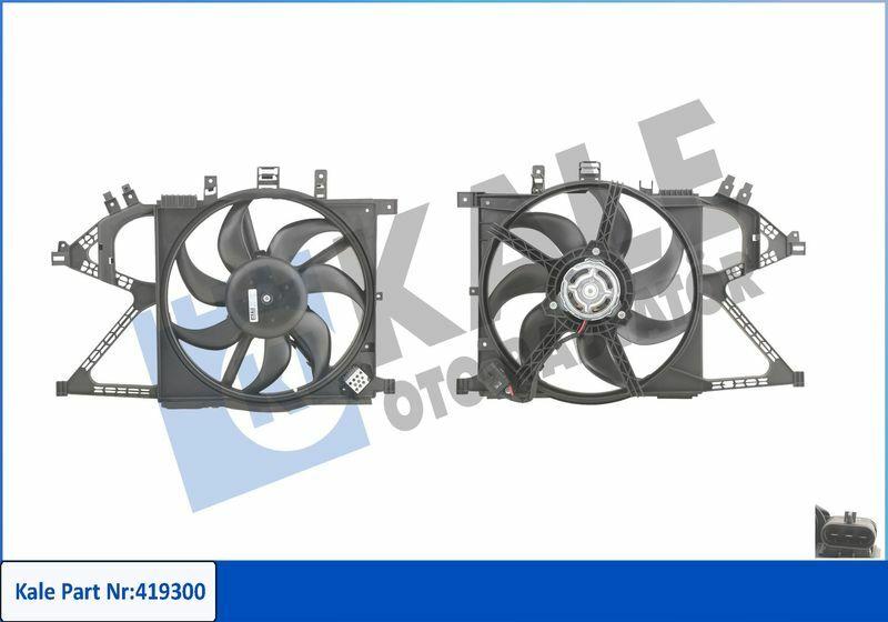 KALE Fan Motor 03-10 Corsa C - 160W Cooling System — Motors, Pumps & Antennas