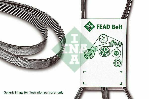 INA FB4PK673 Car Serpentine Belt - Fiat Bravo, Punto and 3 more models — Belts