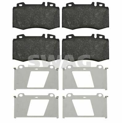 SWAG Front Brake Pads - Mercedes W163, ML On 220 and 4 more models