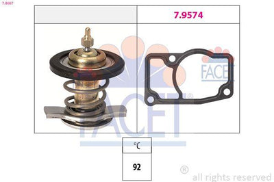 Facet 7.8607 Thermostat Complete Y20dth Y22dtr Vectra C 02 08