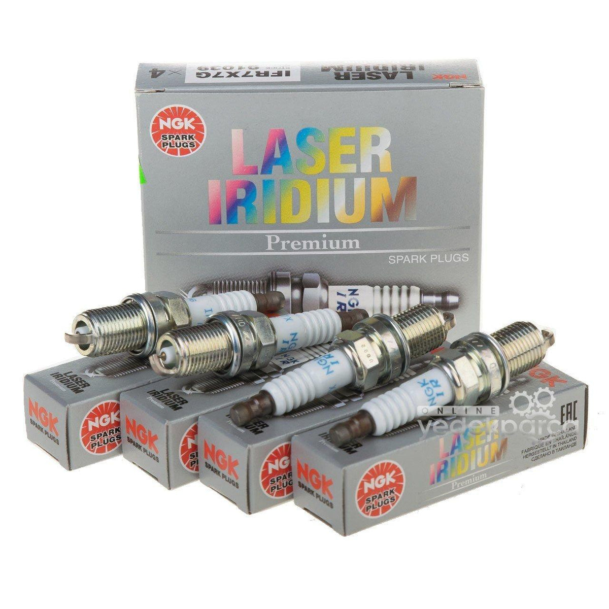 NGK 91039 Spark Plug Set - Compatible with Opel Insignia 1.4 Turbo — Coils & Plugs