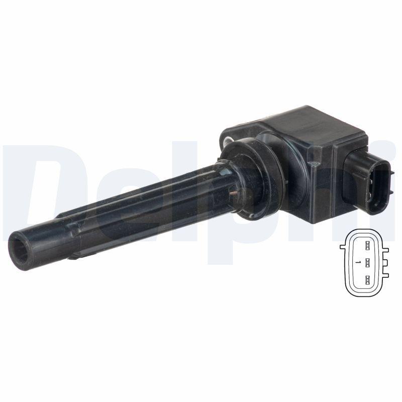 Delphi GN10439-12B1 Ignition Coil Suzuki Grand Vitara 2.0 3 with Connector