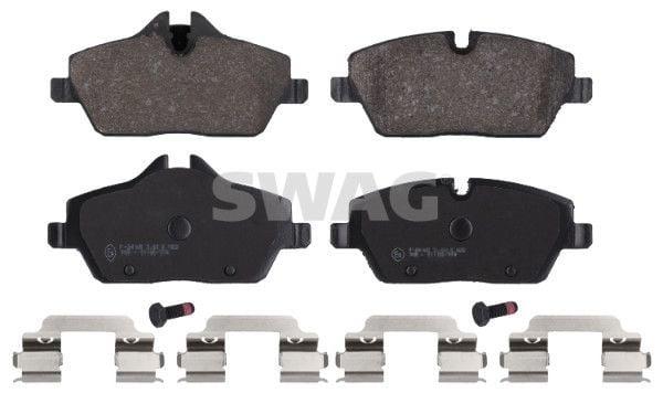 swag front brake pads for bmw e87, bmw brake pads dimensions, swag brake pads installation SWAG Front Brake Pads for BMW E87 Mini R55 R56 R57 R58 F54 - High-Quality Performance for Car Owners and BMW Enthusiasts | 5.2 in Length SWAG Front Brake Pads for BMW E87 Mini R55 R56 R57 swag, brake-pads, bmw, car-parts, performance, front-brake-pads, car-owners, bmw-enthusiasts, automotive, ai-generated