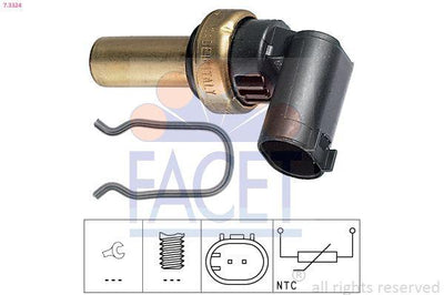 Facet 7.3324 Su Temperature Sensor Astra J Corsa D Insignia — Temperature Sensors & Switches