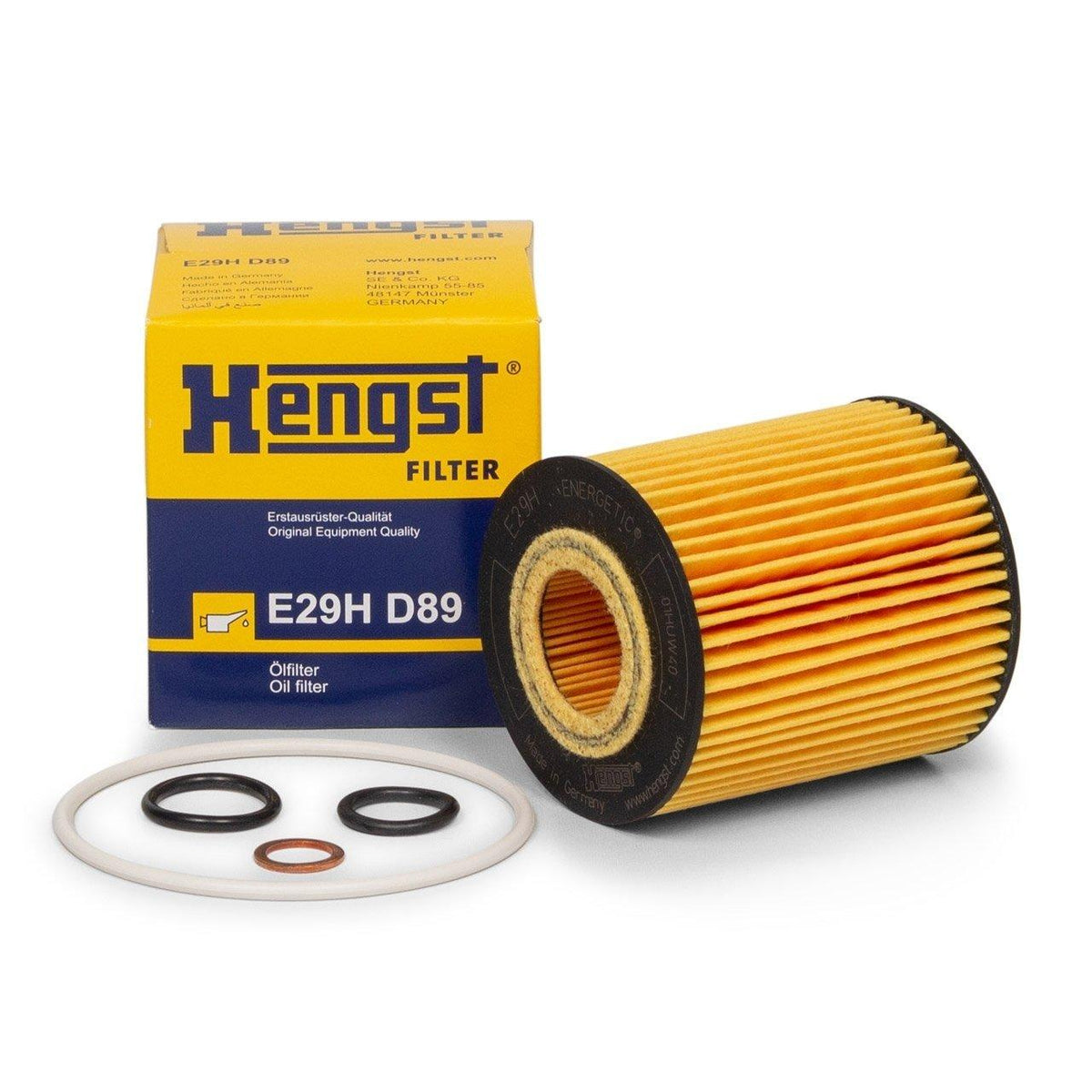 Hengst BMW E46 318i Oil Filter - Compatible with 2002-2006 Models — Oil Filters