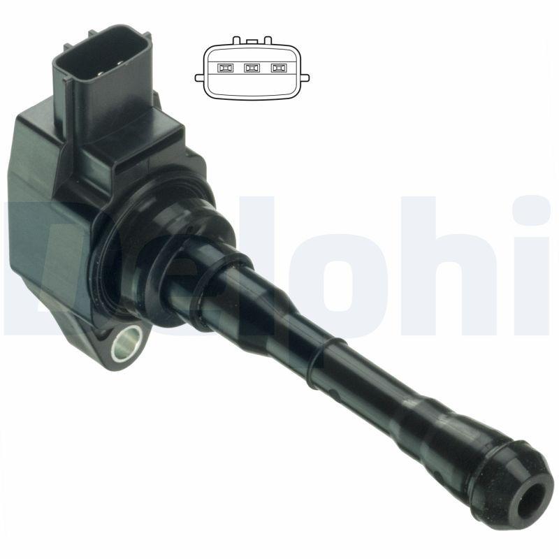 Delphi GN10614-12B1 Ignition Coil Nissan Juke/Qashqai/X-Trail/Pulsar Renault Clio IV/Megane IV/Talisman 1.6TC — Coils & Plugs