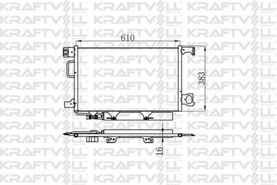 KRAFTVOLL Climate Radiator for W203, CL203 and 2 more models — Radiators & Fans
