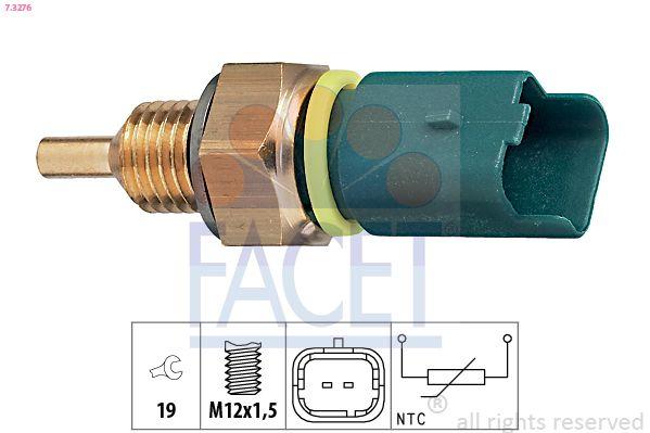 Facet 73276 Coolant Temperature Sender Berlingo Fiorino Corolla Opel Crossland X Corsa F Partner Jumpy Scudo 206 307