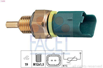 Facet 73276 Coolant Temperature Sender Berlingo Fiorino Corolla Opel Crossland X Corsa F Partner Jumpy Scudo 206 307