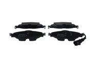 BOSCH Brake Pad Set 0986495347 for Golf VII Sharan Leon, Close-up of BOSCH Brake Pads with integrated wear sensor BOSCH Brake Pad Set 0986495347 - Low-Metallic Material for Golf VII, Sharan, and Leon | Front Brake Pads BOSCH Brake Pad Set for 13 Golf VII & Sharan bosch, brake-pad-set, braking-performance, car-maintenance, golf-vii-parts, sharan-parts, leon-parts, low-metallic, car-owners, ai-generated