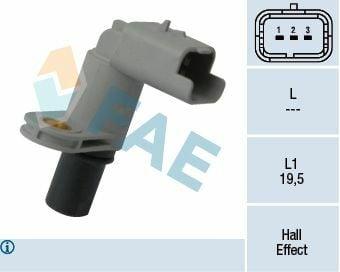 FAE 79307 Camshaft Sensor - Fits Peugeot C2, C3, C4 — Timing