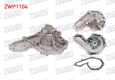 Zegen ZWP1104 Water Pump Renault R11 Flash 1.7 1987-1995 / Kangoo 1.9 D 1998-2008 / Laguna I 1.9 dC — Water Pump & Thermostat