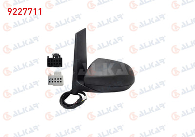 Alkar 9227711 Outer Rear View Mirror Left Electric Aspheric Heated Blind Spot 8 Pin Mercedes Vito (W447) 2014 — Mirrors