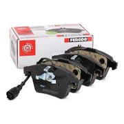 ferodo volkswagen transporter t5 brake pad set front view, ferodo brake pad set for volkswagen transporter t5 FERODO Volkswagen Transporter T5 Brake Pad Set - High-Quality OEM Parts for Car Owners | 4 Pads FERODO Volkswagen Transporter T5 Brake Pad Set ferodo, brake-pads, volkswagen-transporter-t5, car-parts, automotive, car-owners, oem-parts, braking-system, vehicle-maintenance, ai-generated