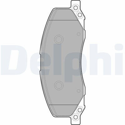 Delphi LP2082 Front Brake Pads for Insignia A (G09)