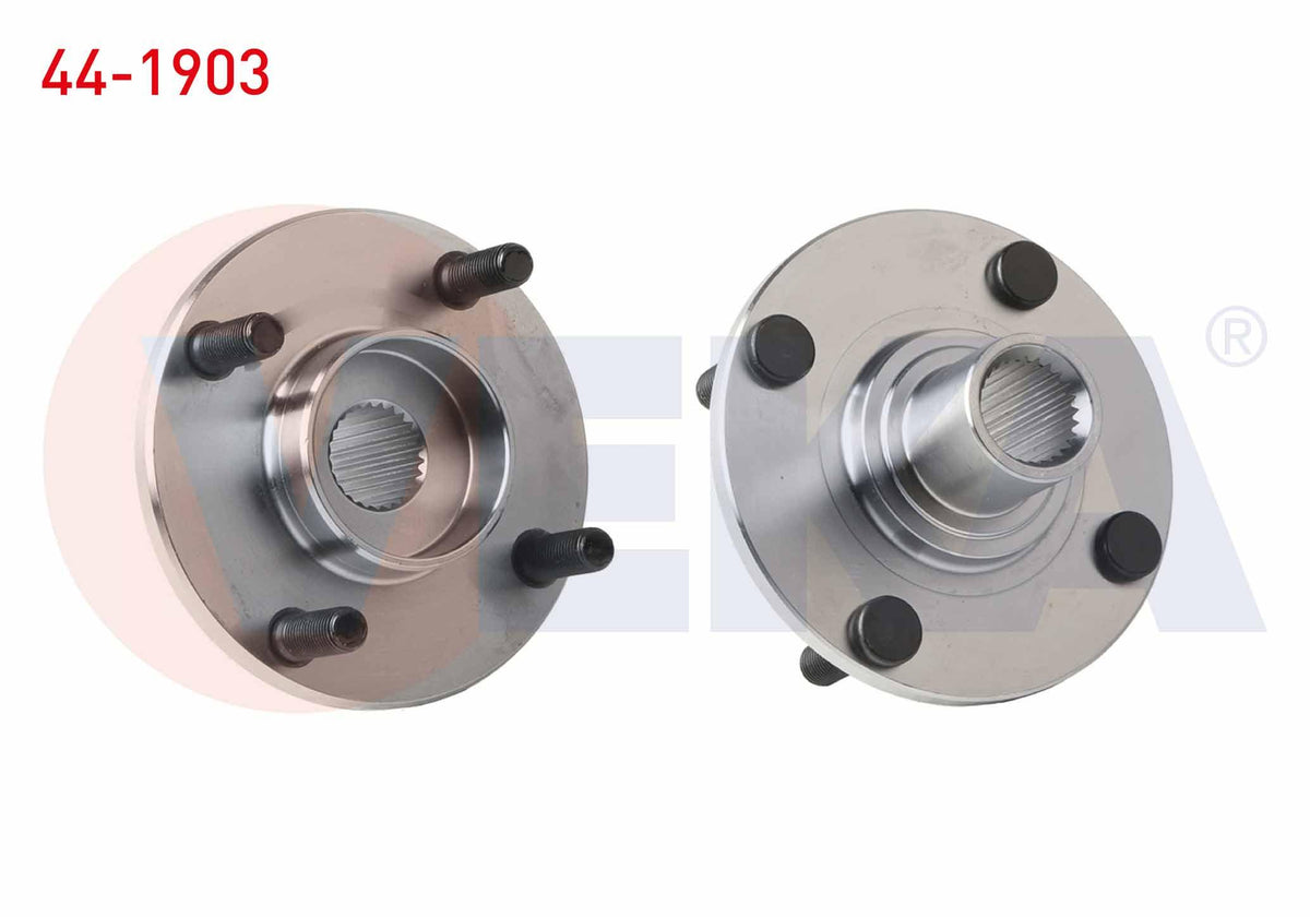 Veka 44-1903 Wheel Hub Left-Right Front without Bearing Ford Fiesta V 1.4 TDCi 4 Lug 2001-2008
