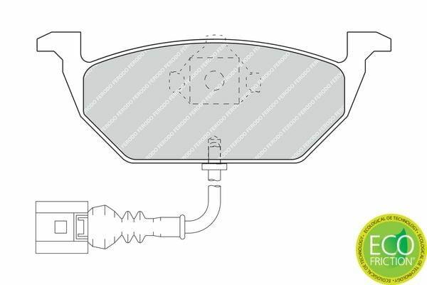 ferodo fdb1398 front brake pad set, high performance brake pads for vw golf iv and bora, technical specifications for ferodo fdb1398 FERODO FDB1398 Front Brake Pad - High-Performance Brake Set for Golf IV & Bora | 19.7 mm Thickness FERODO FDB1398 Front Brake Pad for Golf & Bora ferodo, brake-pads, vw-golf, bora, car-owners, mechanics, performance-parts, automotive, high-performance, ai-generated