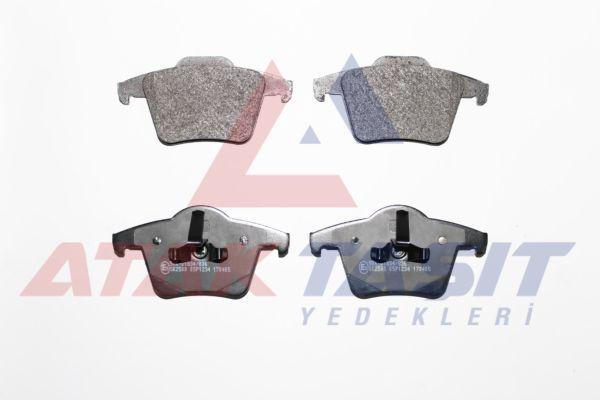 AP 05P1234 Brake Pad Rear Volvo Xc90 I 2.5 T 2002-2014 / Volvo Xc90 I 3.2i 2002-2014 — Brake Pads