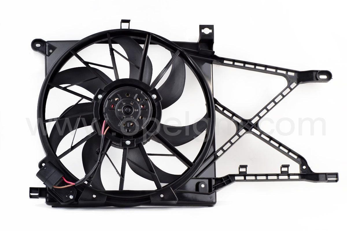 İthal 1341372 Opel Astra G Single Radiator Fan Motor Complete (1341372) — Radiators & Fans