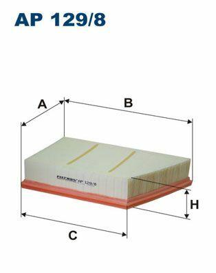 FILTRON AP129-8 Air Filter - Compatible with 2012 Range Rover 2.0 & 2.2D 4x4 — Air & Cabin Filters