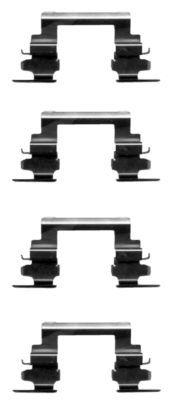 Textar 82507300 Brake Pad Sheet Metal Asx-Galant-Lancer Gasoline 03-08 — Brake Pads