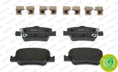 Ferodo FDB4048 Brake Pad Rear Corolla 07-12 Auris 07-1.4 D4d Auris 12 — Brake Pads
