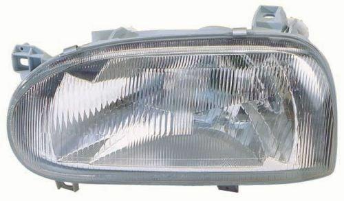 DEPO Front Left Headlight for Volkswagen Golf III (1992-1997) - H4 Bulb Type, ECE Approved — Headlights