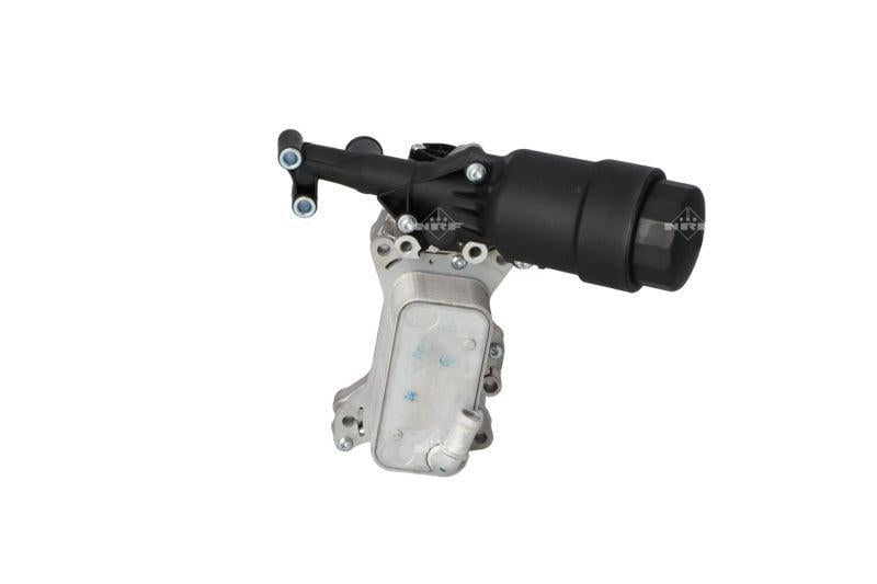 nrf-oil-cooler-complete-view, nrf-oil-cooler-technical-specifications, nrf-oil-cooler-installation-example NRF Oil Cooler Assembly Om651 - Complete Unit for W204, W212, C207, and More | Compatible with Various Models NRF Oil Cooler Assembly Om651 Compatible Models nrf, oil-cooler, automotive-parts, engine-maintenance, car-owners, mechanics, water-cooled, aluminum-parts, auto-repair, ai-generated